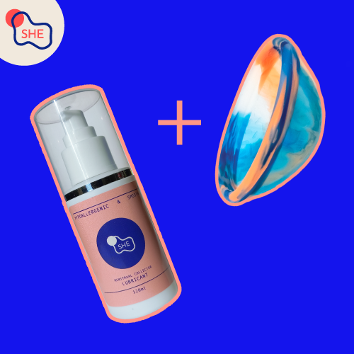 [Bundle Set] 1 Menstrual Disc + 1 Lubricant - SHE Period